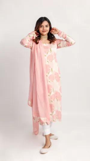 Soft floral suite set