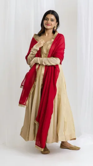 Tissue silk Ehsaas Anarkali