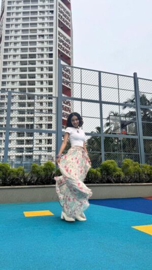 Vacay  floral skirt