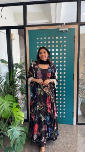 Black Forest Anarkali set